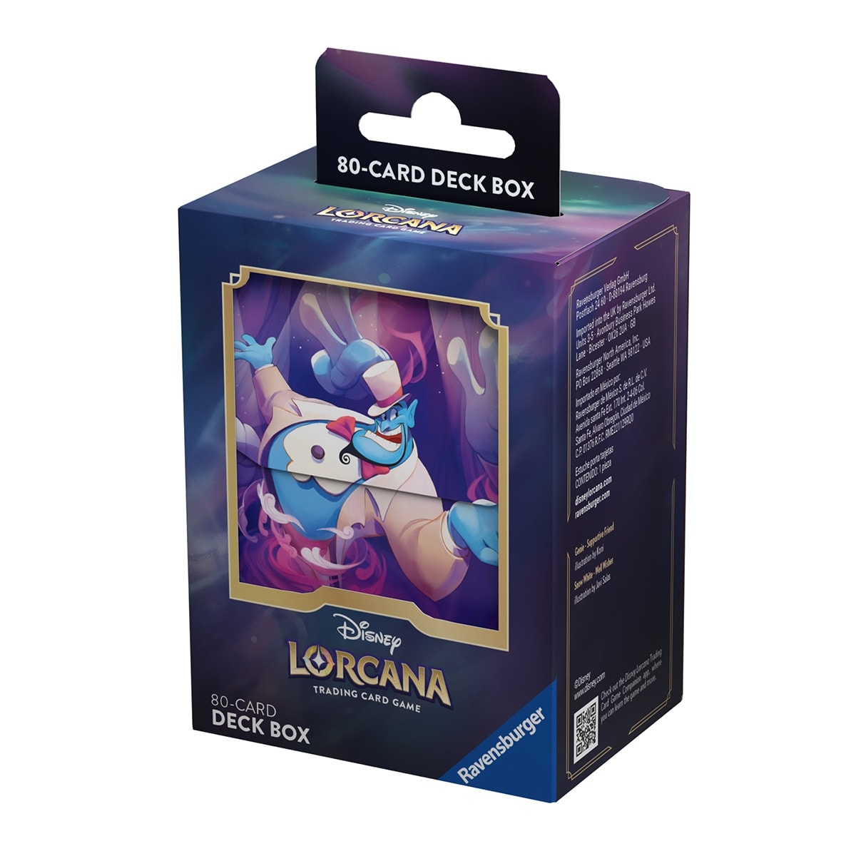 Disney Lorcana - Caja de Mazo de Cartas Coleccionables Ursula's Return Deck Box A Genie Disney Lorcana. - Image 1