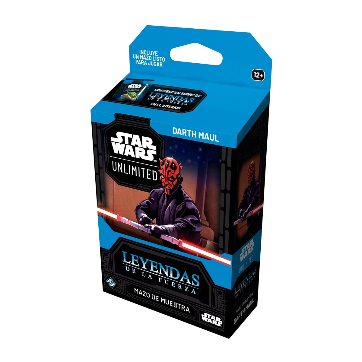 Asmodee - Juego de cartas Star Wars Unlimited: Leyendas de la Fuerza Darth Maul Asmodee. - Image 1