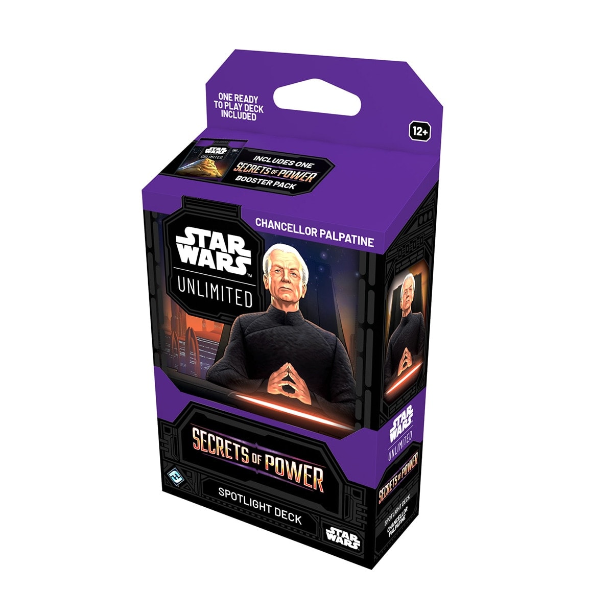 Asmodee - Juego de Mesa Star Wars Unlimited Secrets of Power Chancellor Palpatine contenido en Inglés Asmodee. - Image 1