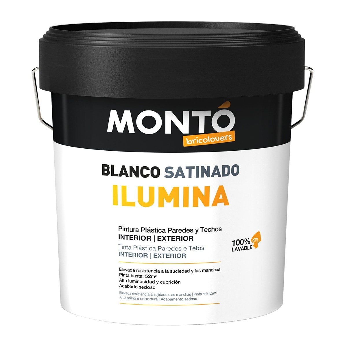 MONTÓ - Pintura Plástica Satinada Ilumina. - Image 1