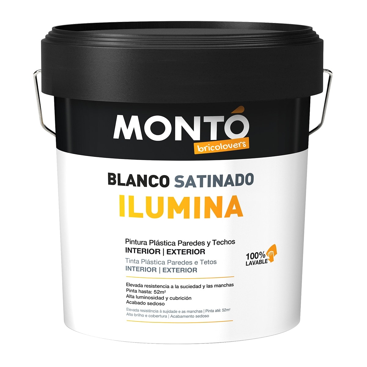 MONTÓ - Pintura Plástica Satinada Ilumina. - Image 1