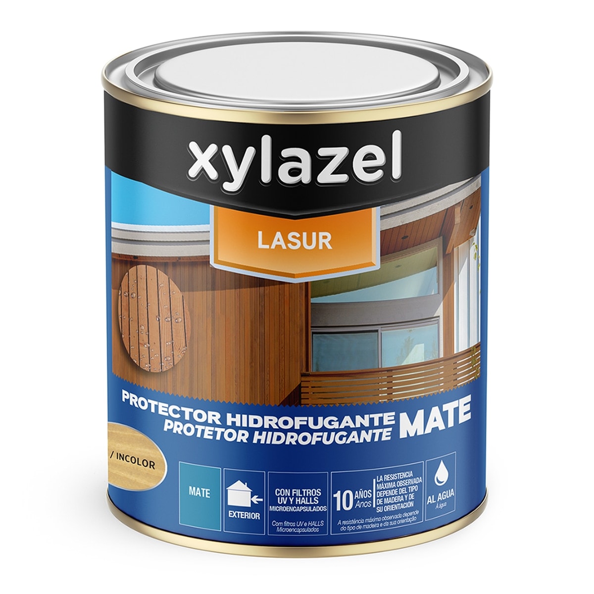 Xylazel - HIDROFUGANTE LASUR MATE INCOLOR 750ML. - Image 1