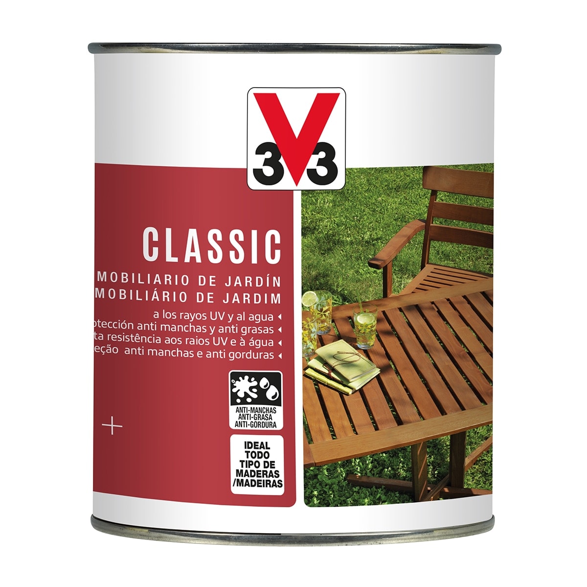 V33 - Aceite de Teca Alta Resistencia para la Madera V33. - Image 1