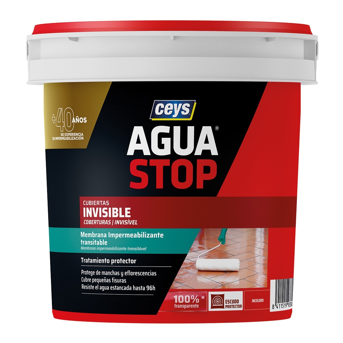 Ceys - Impermeabilizante Cubiertas Aguastop Invisible 1 l. - Image 1