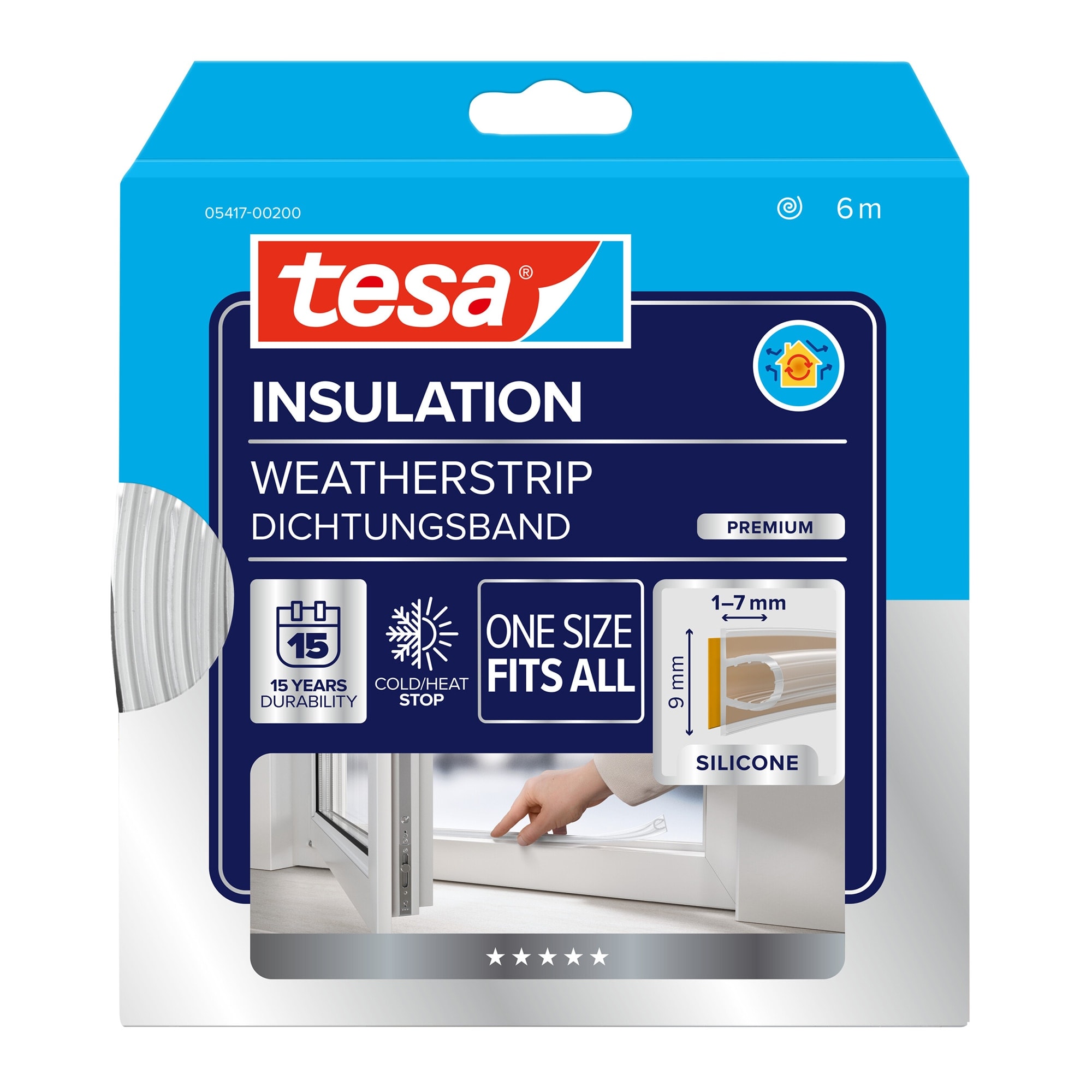 Tesa - Burlete Silicona Premium Flexible 6 m. - Image 1