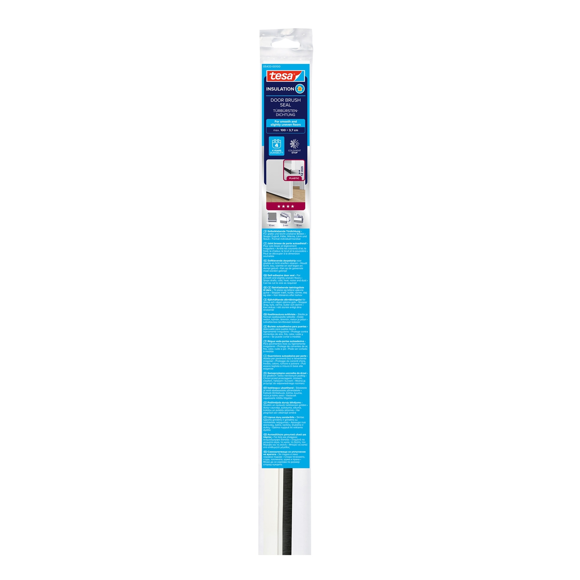 Tesa - Barra Bajo Puerta PVC Standard 1 m. - Image 1