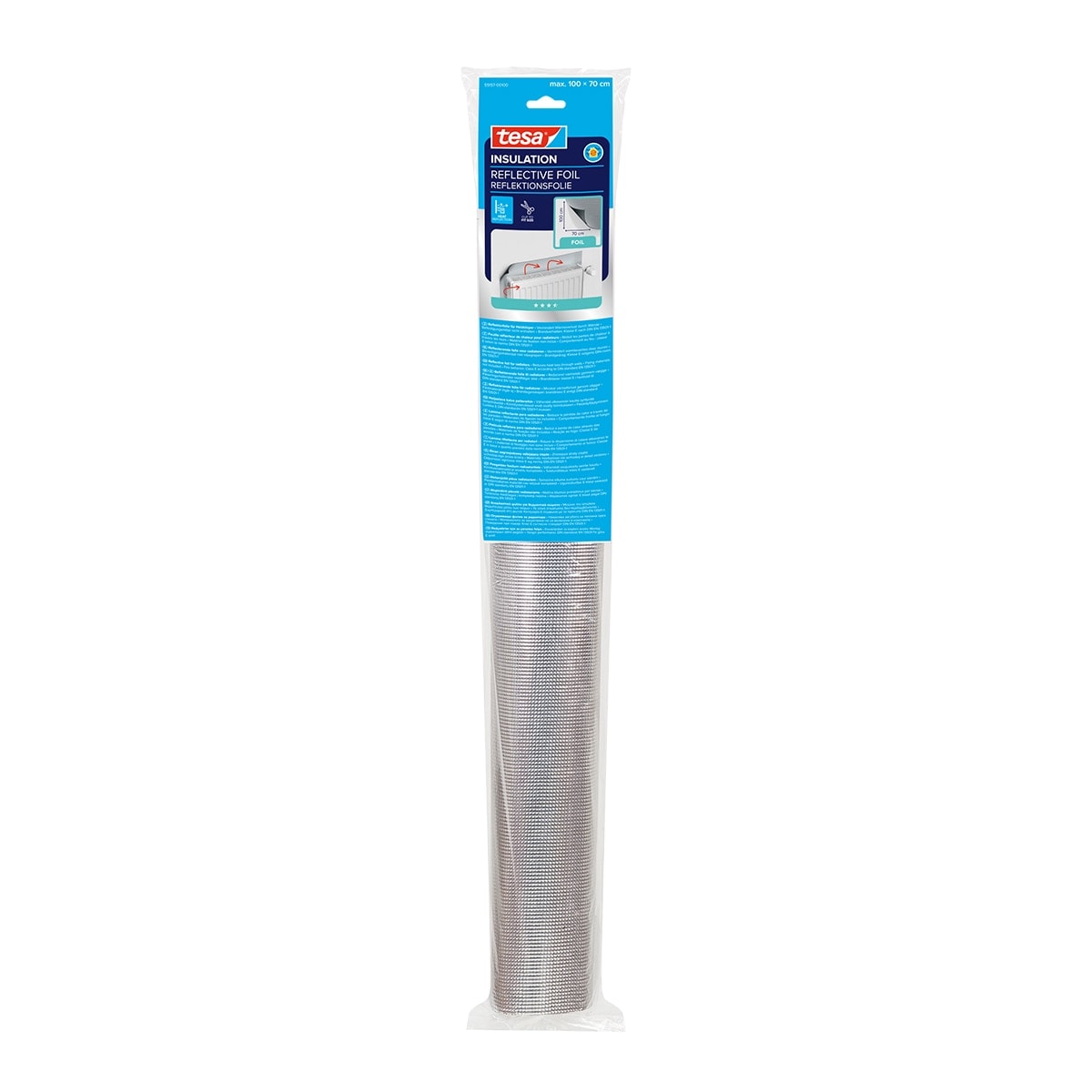 Tesa - Lámina Aluminio Reflectora de Calor para Radiadores. - Image 1