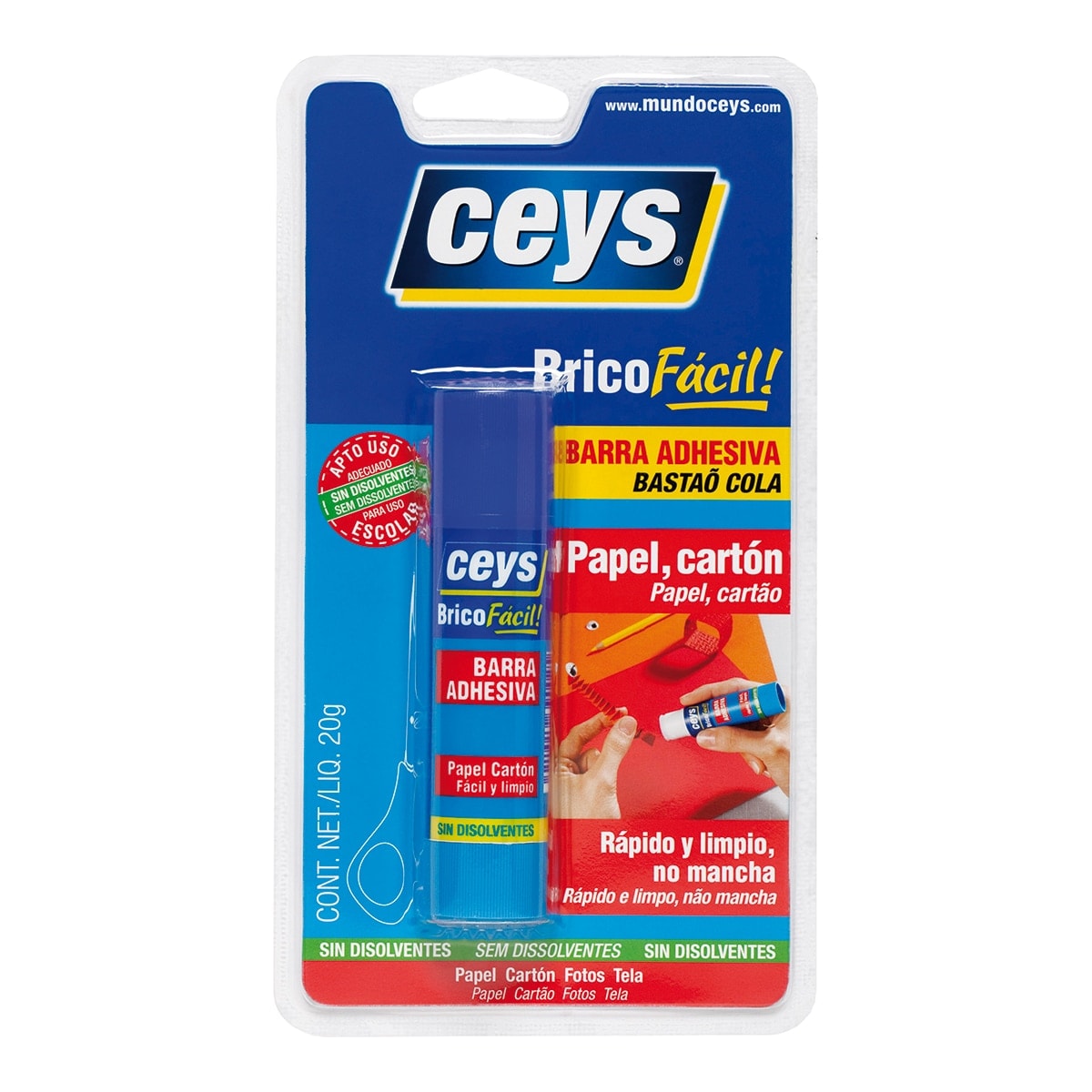 Ceys - Pegamento en Barra 20 g. - Image 1