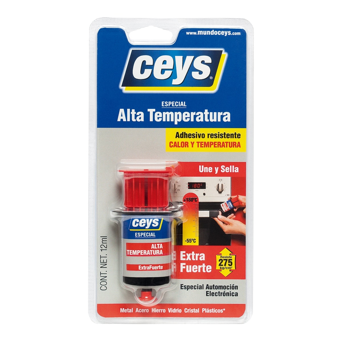 Ceys - Adhesivo Especial Alta Temperatura 12 ml. - Image 1