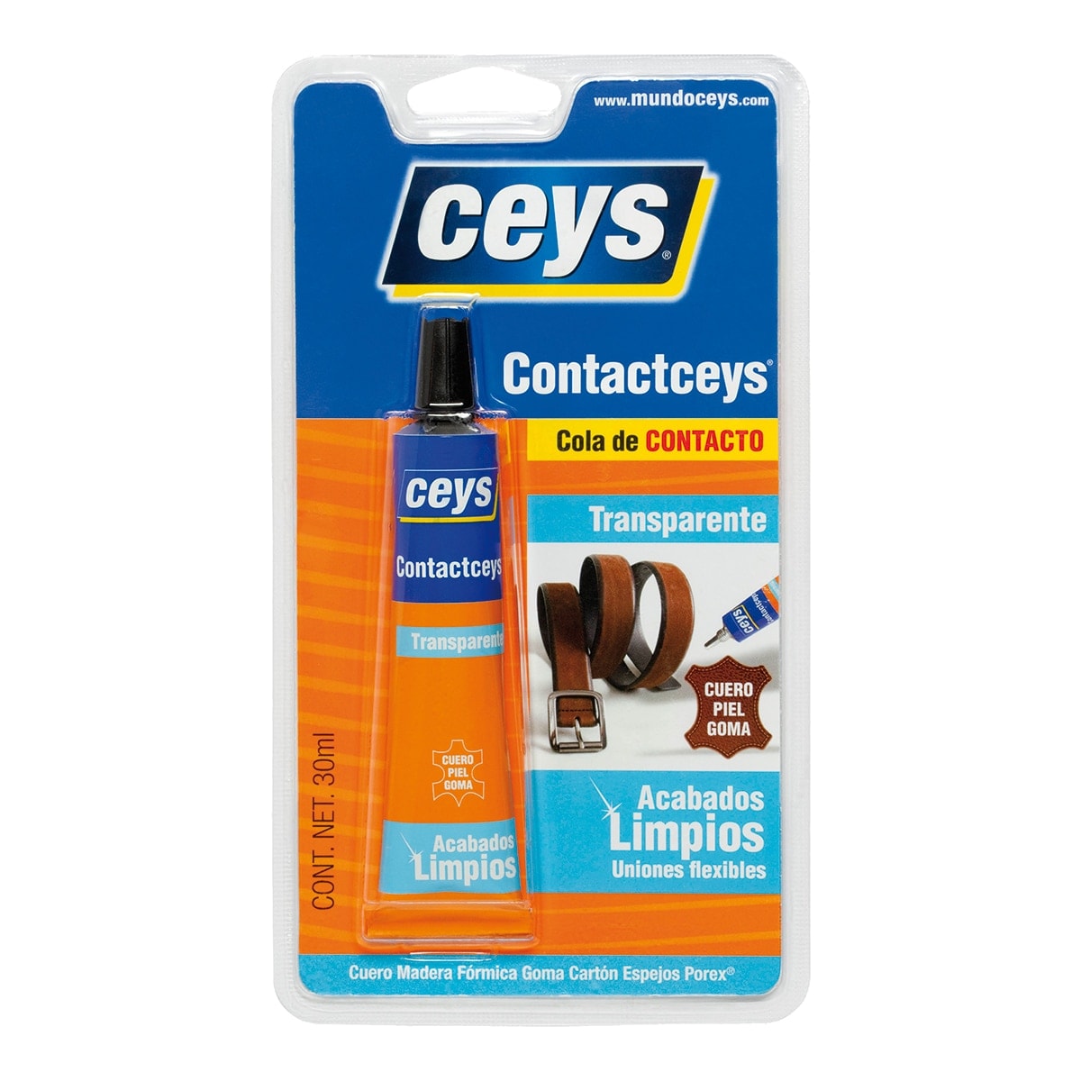 Ceys - Cola de Contacto Acabados Limpios 30 ml. - Image 1