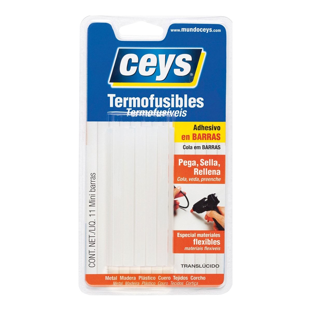 Ceys - Mini Barras Termofusibles 11 Uds. - Image 1