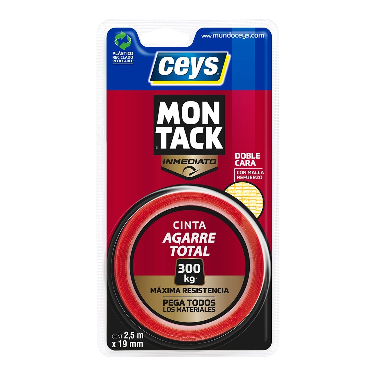 Ceys - Cinta Montaje Alta Resistencia 2,5 m. - Image 1