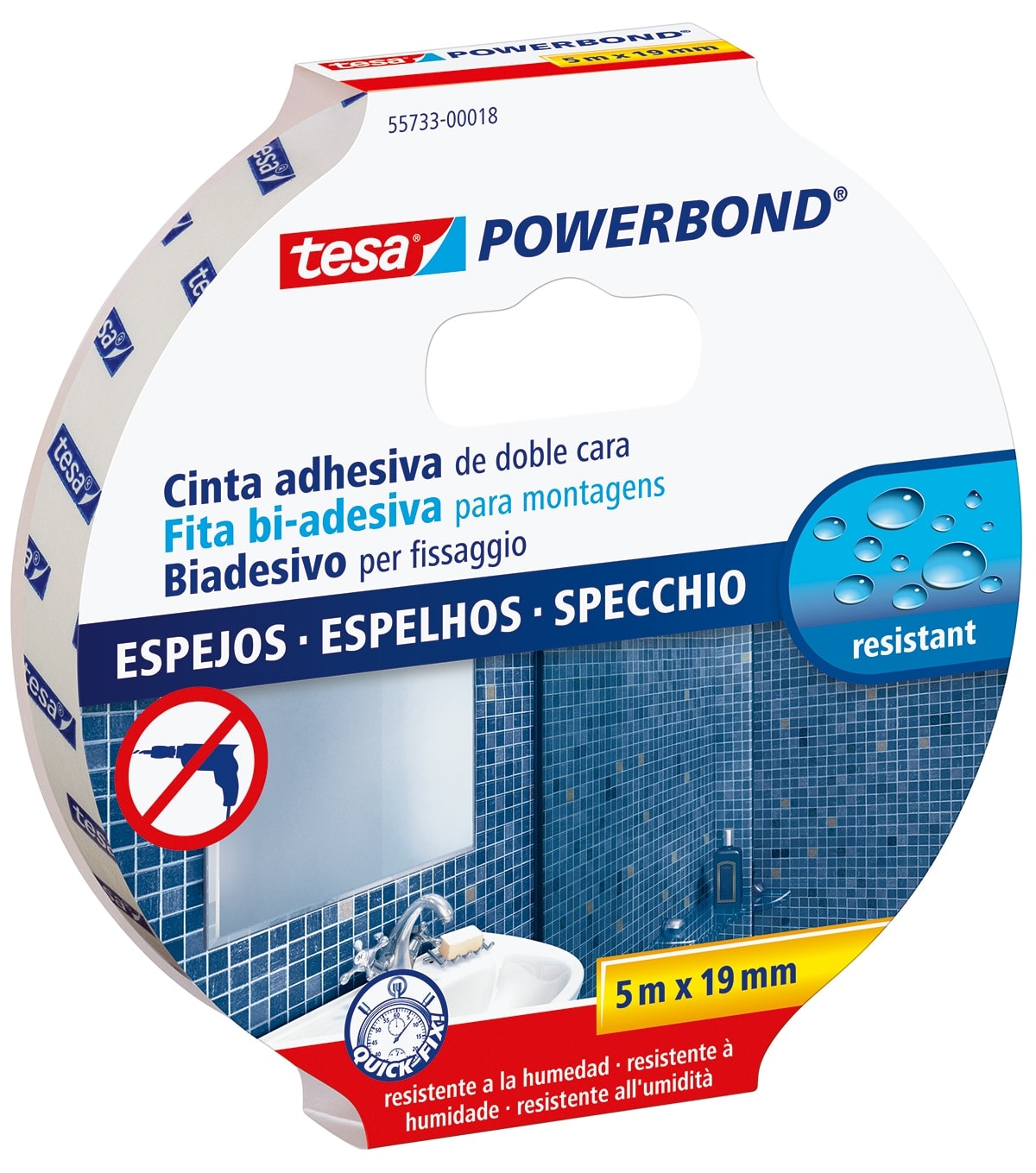 Tesa - Cinta Doble Cara Espejos Powerbond. - Image 1