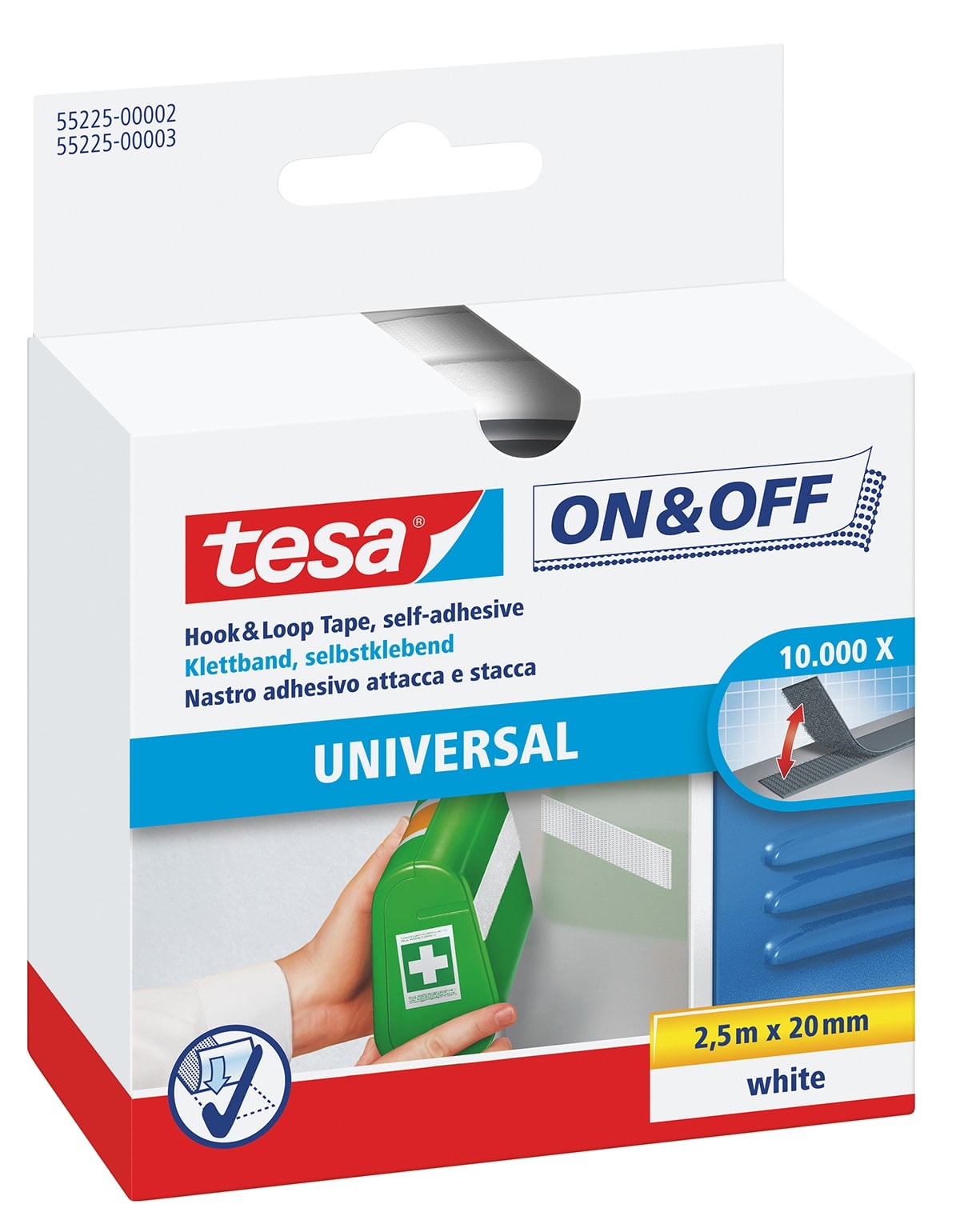 Tesa - Tiras Cierre y Sujeción Uso Universal 2,5 m. - Image 1