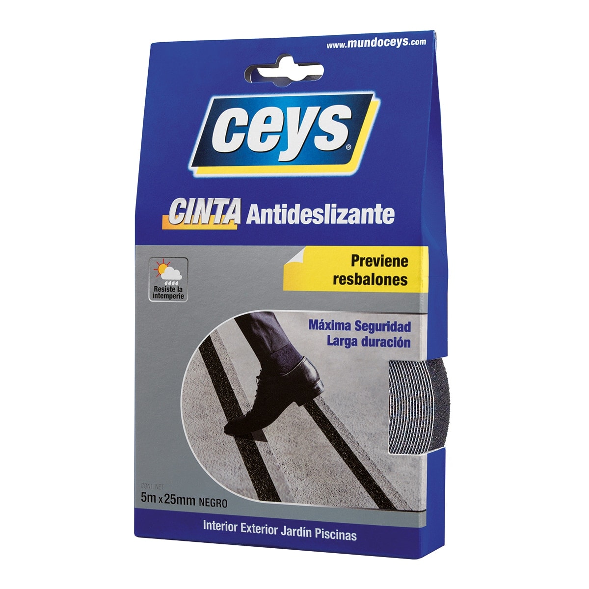 Ceys - Cinta Antideslizante Autoadhesiva 5 m. - Image 1