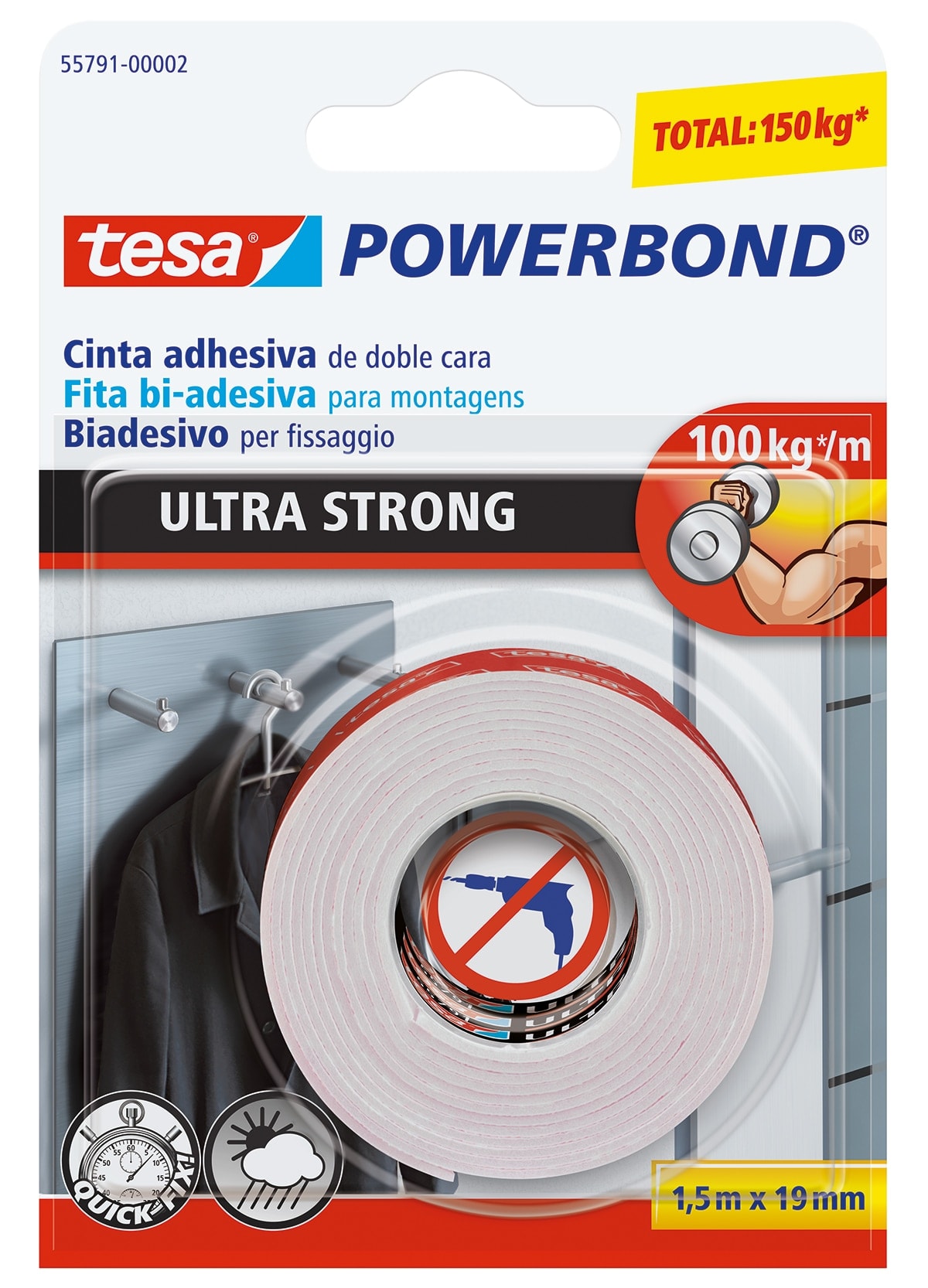 Tesa - Cinta Adhesiva Doble Cara. - Image 1