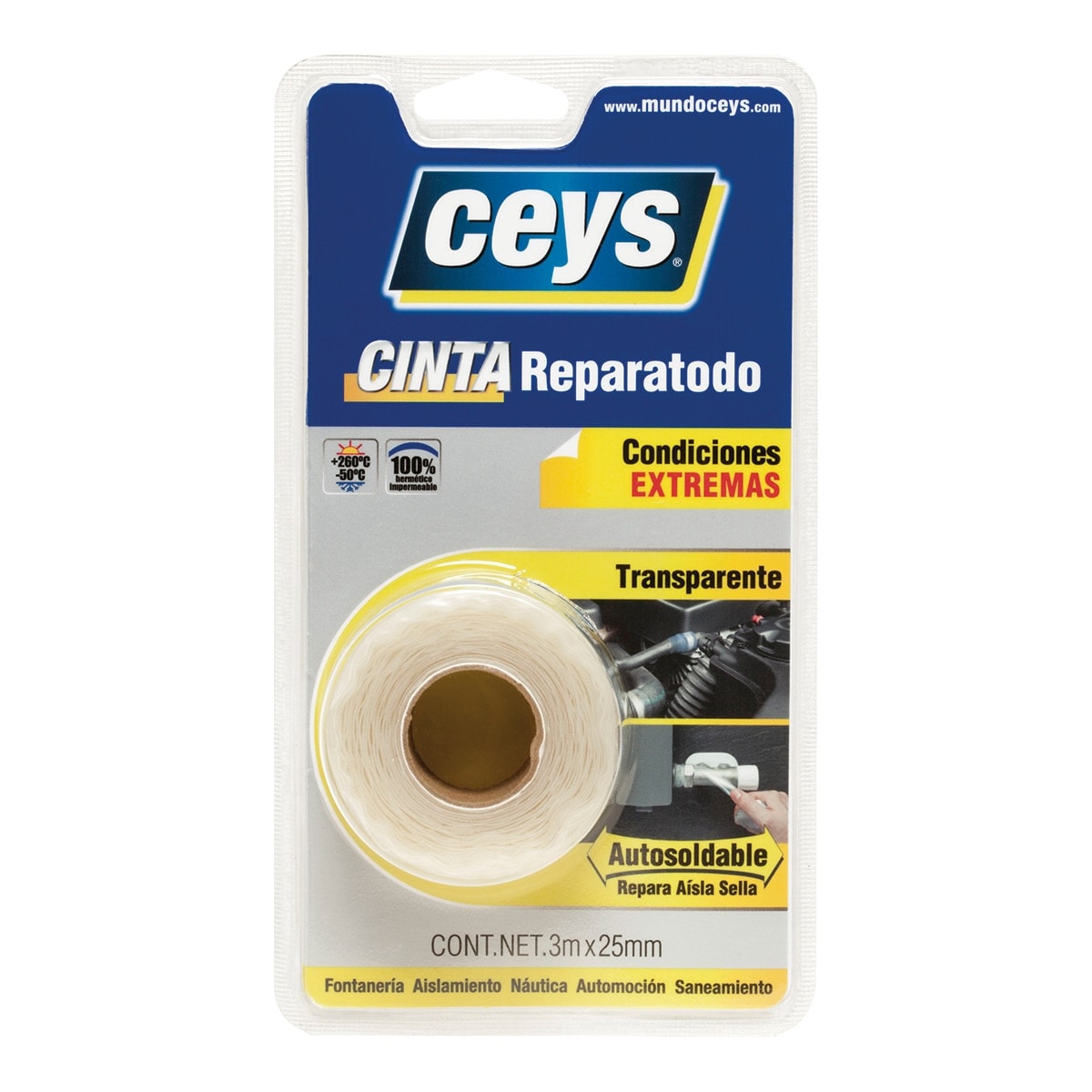 Ceys - Cinta Reparatodo Autosoldable 3 m. - Image 1
