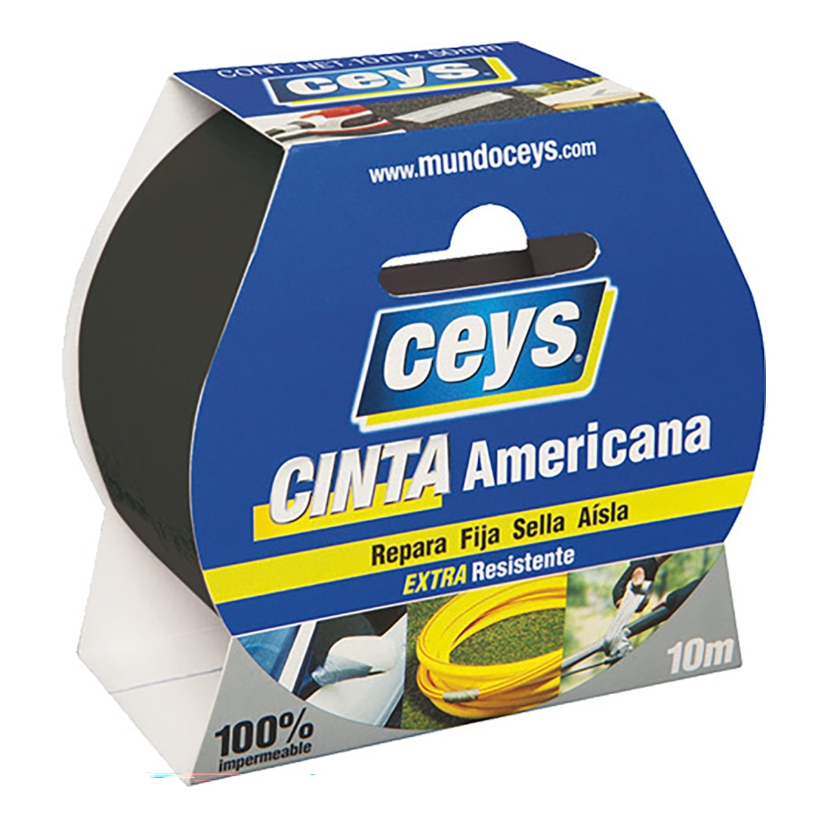 Ceys - Cinta Americana Extra Resistente 10 m. - Image 1