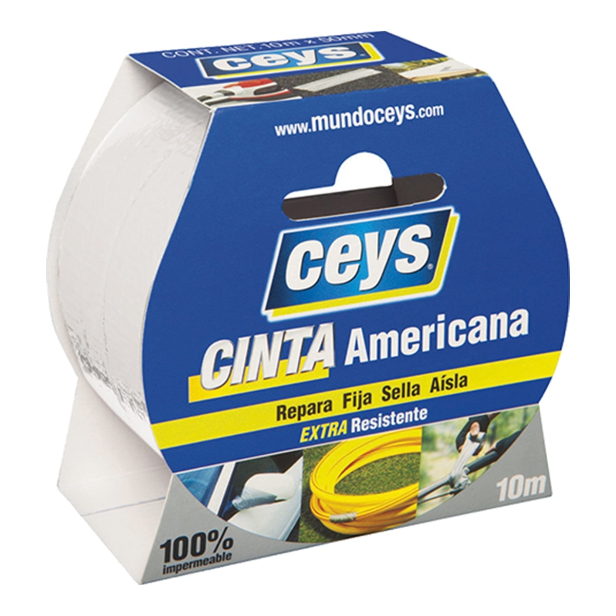 Ceys - Cinta Americana Extra Resistente 10 m. - Image 1