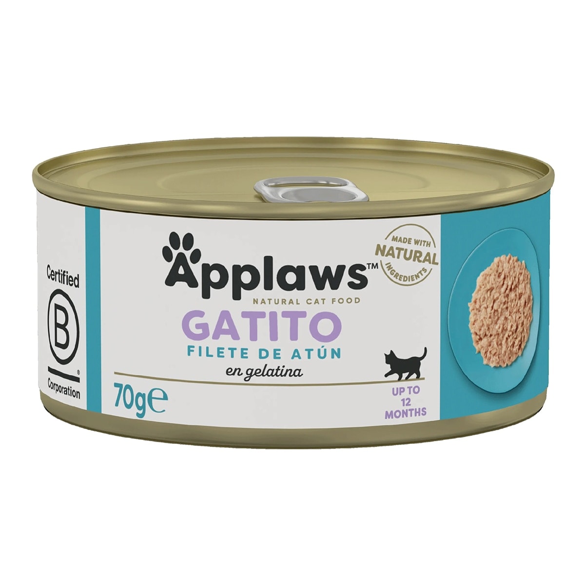Applaws - Comida húmeda para gatitos Applaws filete de atún 70 g. - Image 1
