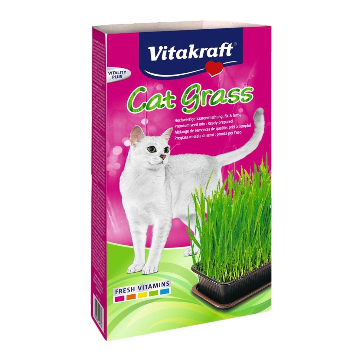 Vitakraft - Hierba para gatos Vitakraft Cat Grass 120 g. - Image 1