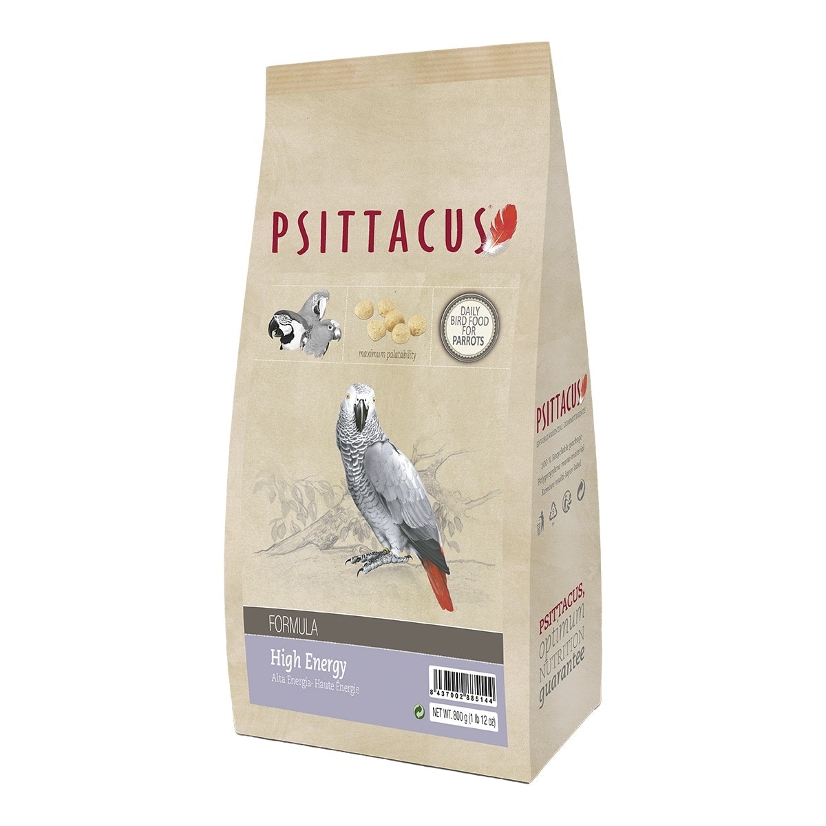 Psittacus - Pienso para pájaros loros Psittacus Alta Energía. - Image 1