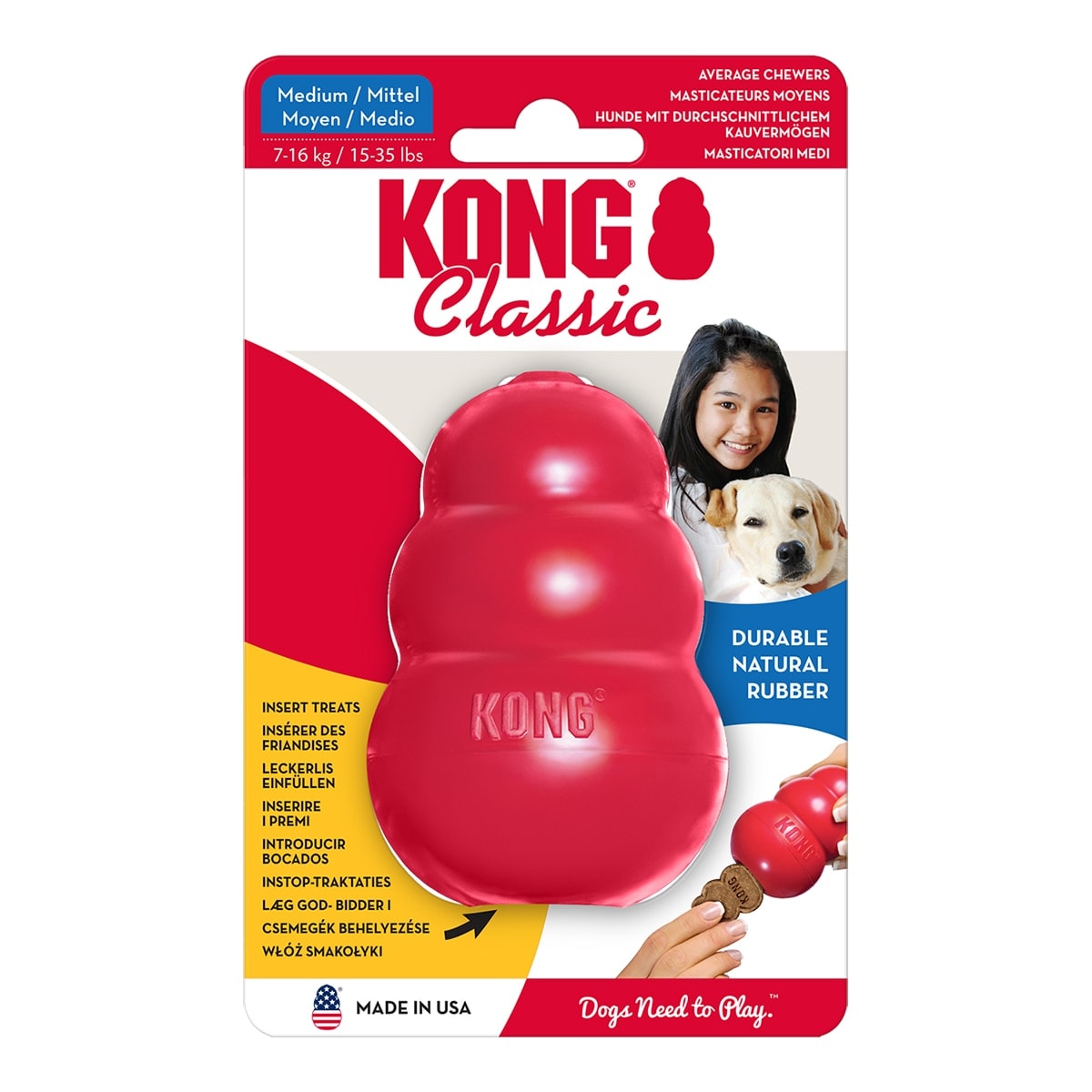 Kong - Juguete Kong para perros Classic. - Image 1