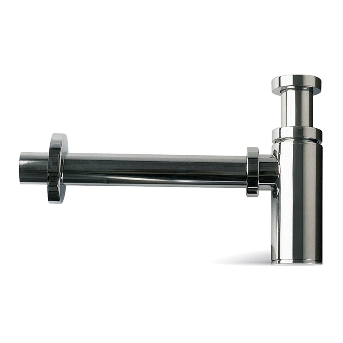 Anzapack - Sifón Cilíndrico Latón Cromado 1 1-4" (32 mm). - Image 1