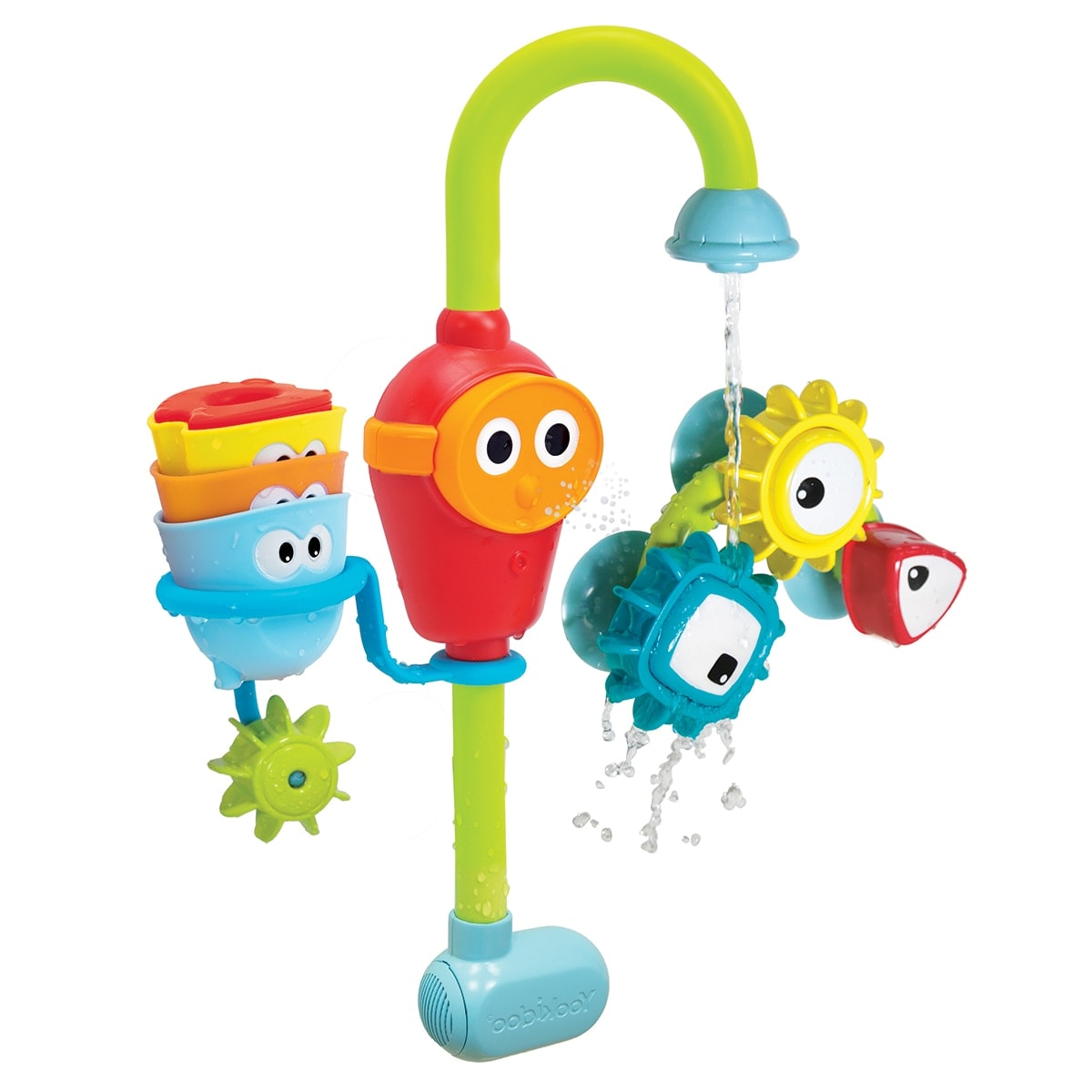 Yookidoo - Juguete de baño Grifo Encaja y Gira pro Yookidoo. - Image 1