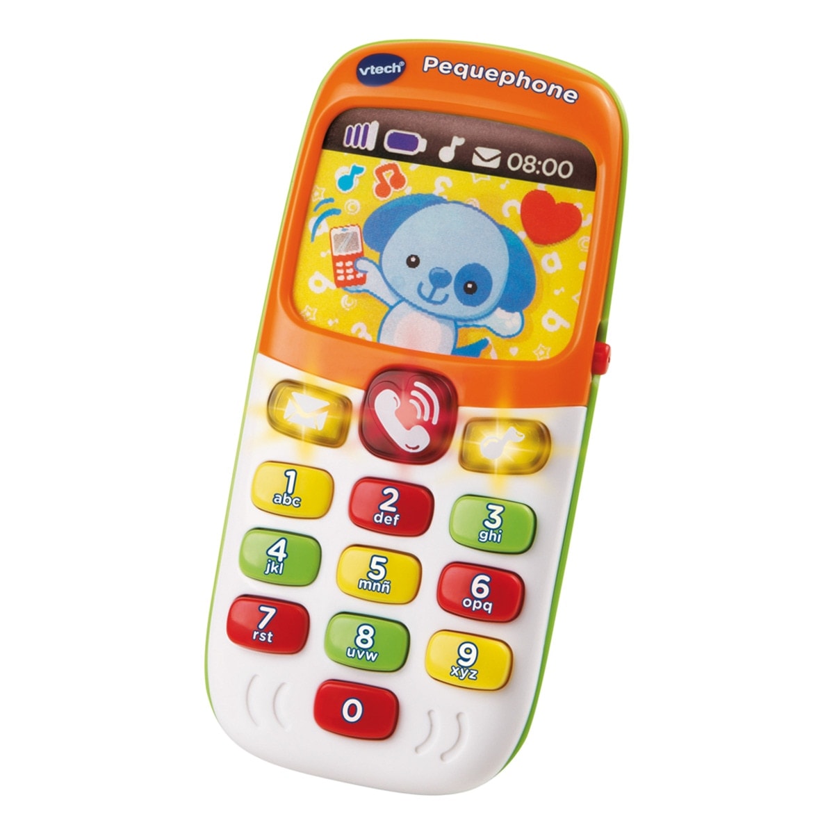 VTech - Pequephone bilingüe Teléfono de juguete educativo español-inglés VTech Baby. - Image 1