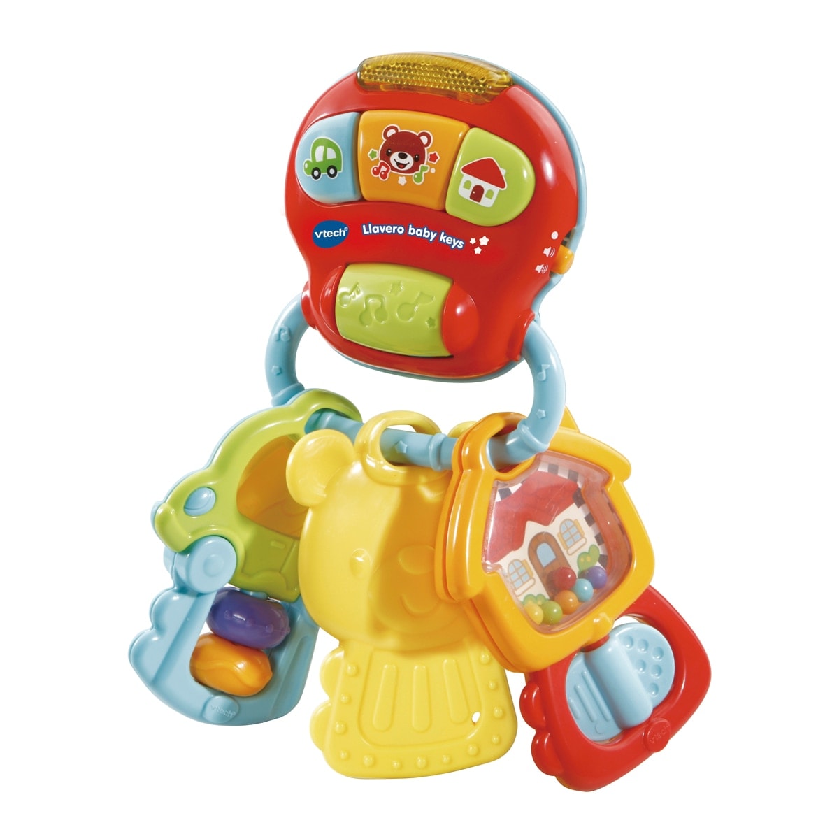 VTech - Llavero de juguete Baby Keys Sonajero Electrónico Interactivo VTech Baby. - Image 1