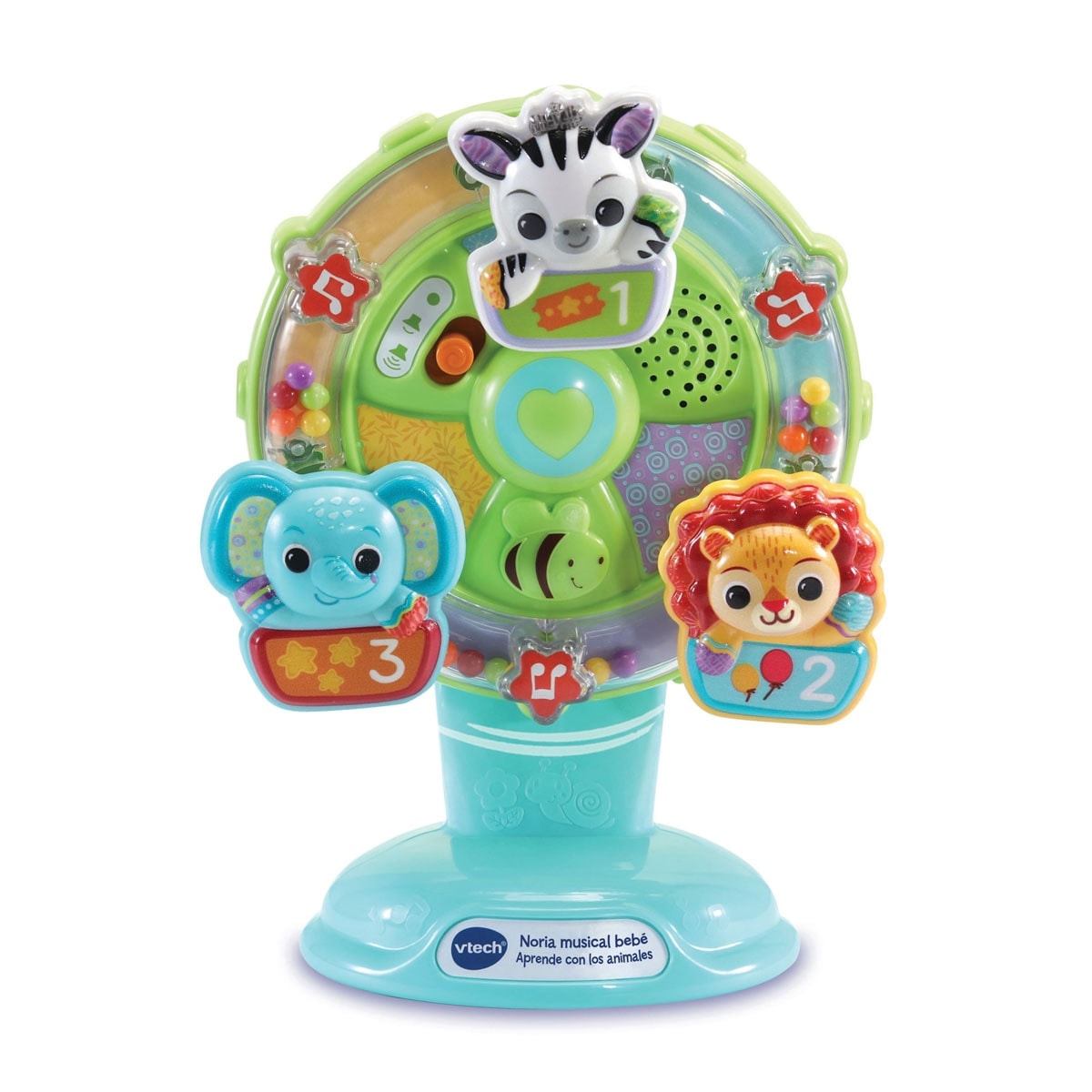 VTech - Noria interactiva musical bebé Aprende con los animales VTech Baby. - Image 1