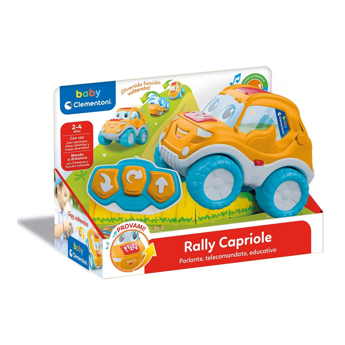 Clementoni - Coche Volteretas Gipy Clementoni. - Image 1