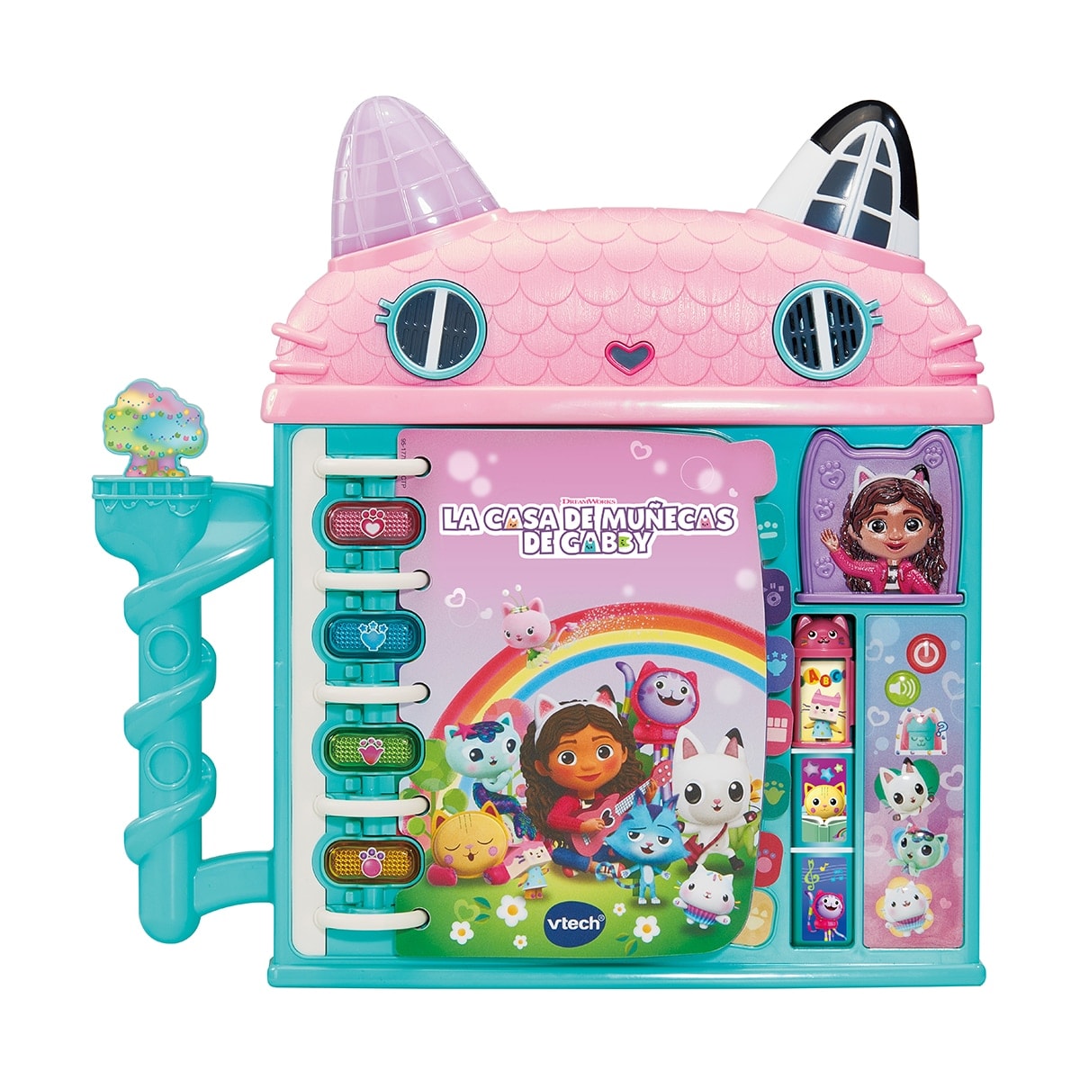 VTech - Gat-censor Libro de descubrimientos La casa de muñecas de Gabby's Dollhouse Vtech. - Image 1