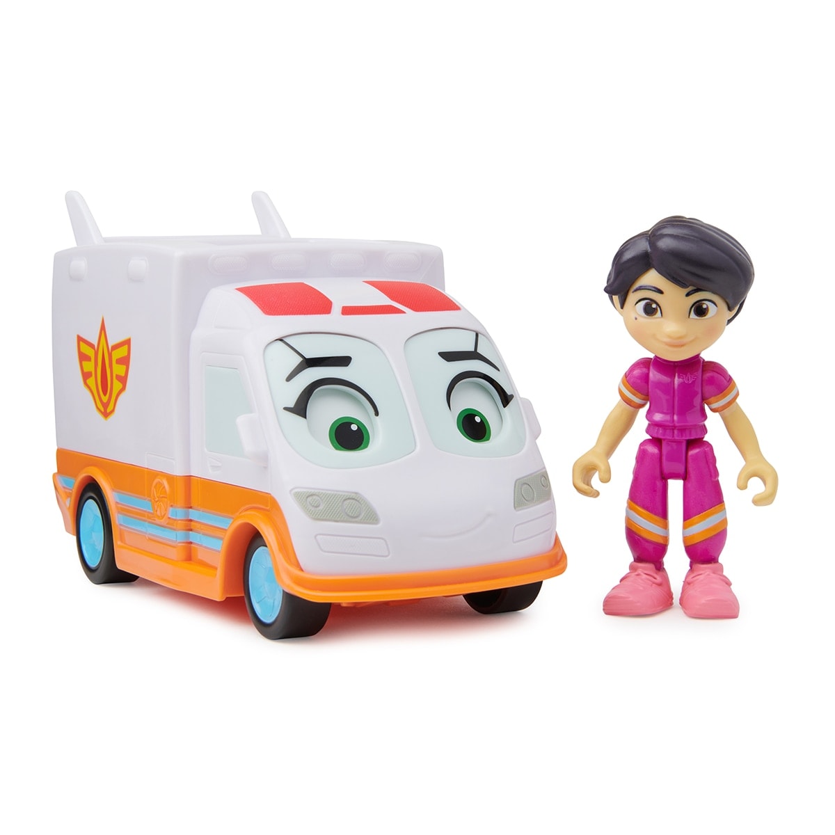 Spin Master - Vehículo core Violet y Axl Unidad de rescate Firebuds Disney Junior Spin Master. - Image 1