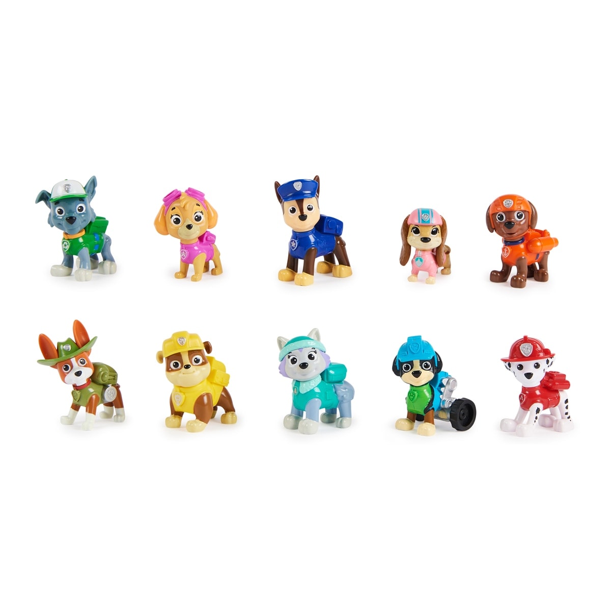 Spin Master - Pack con 10 figuras de acción Paw Patrol coleccionables. - Image 1