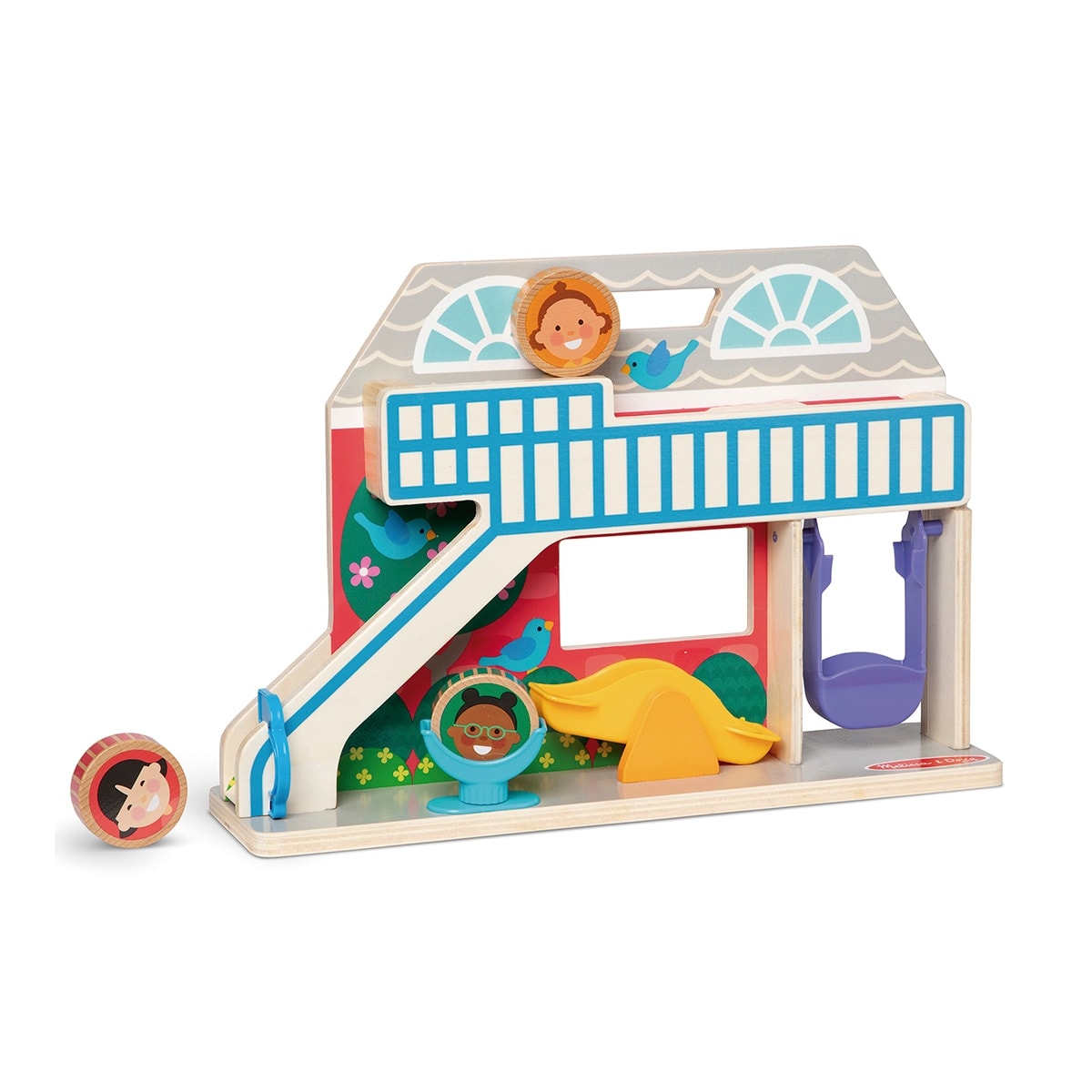 Melissa & Doug - Go Tot Patio Escolar Madera Melissa & Doug. - Image 1