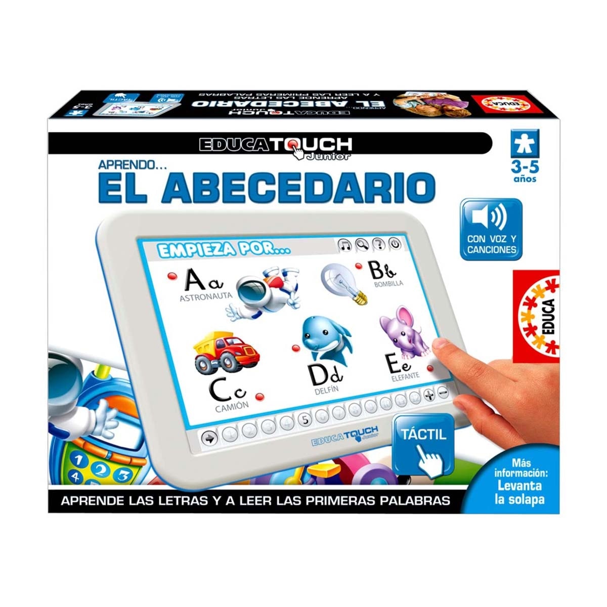 Educa Borrás - Educa Touch Junior aprendo el abecedario Educa Borrás. - Image 1