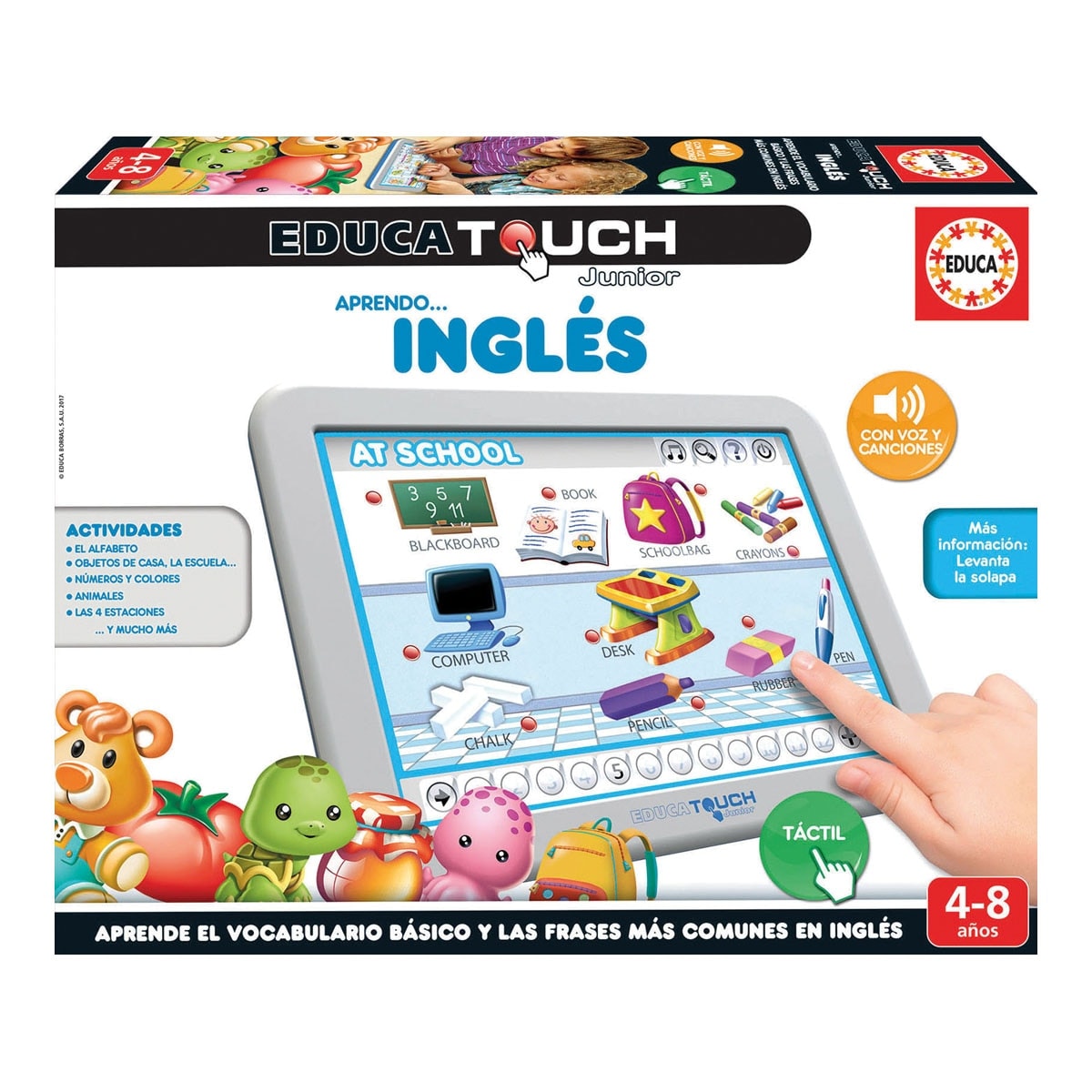 Educa Borrás - Educa Touch Junior aprendo inglés Educa Borrás. - Image 1