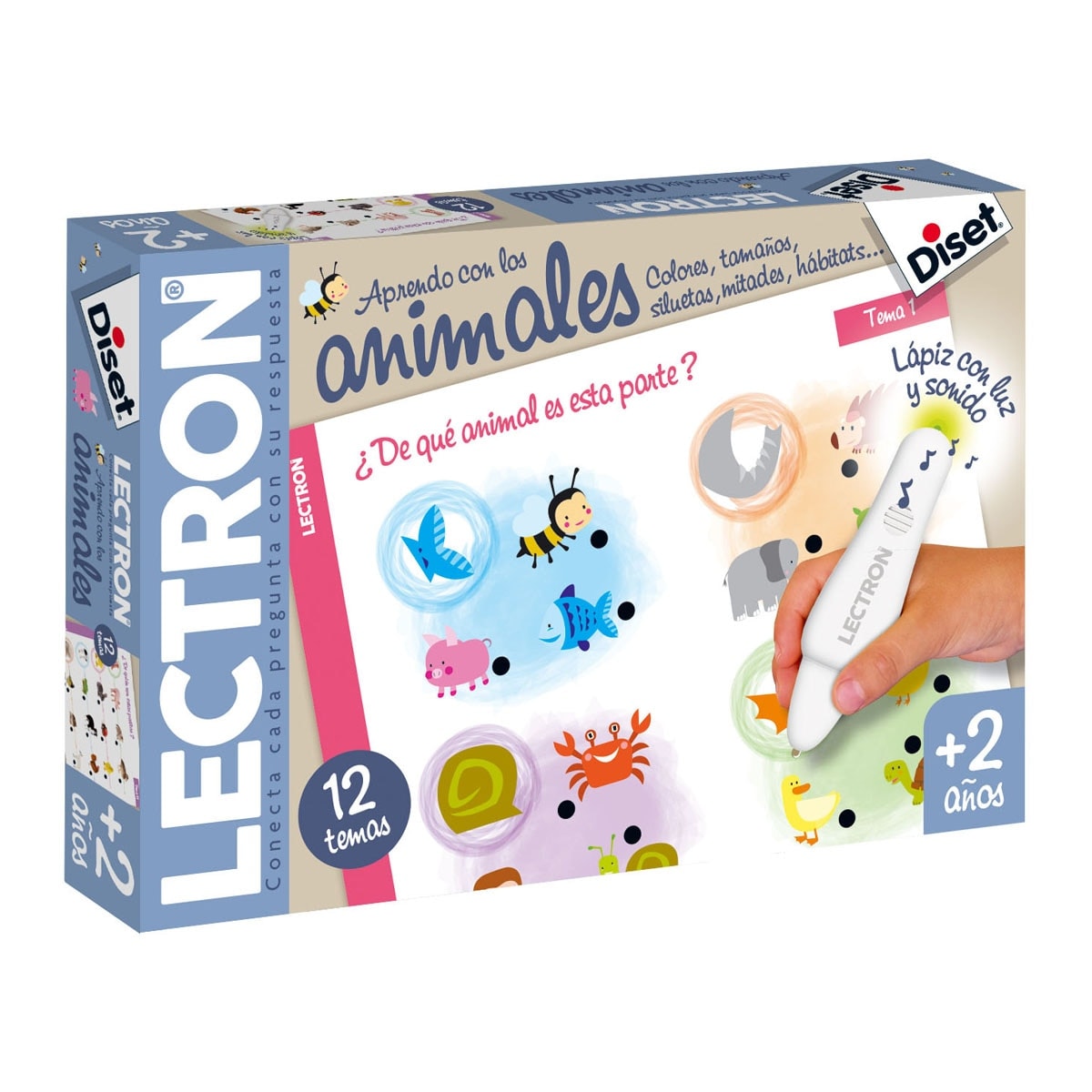 Diset - Lectron lápiz aprendo con los animales. - Image 1