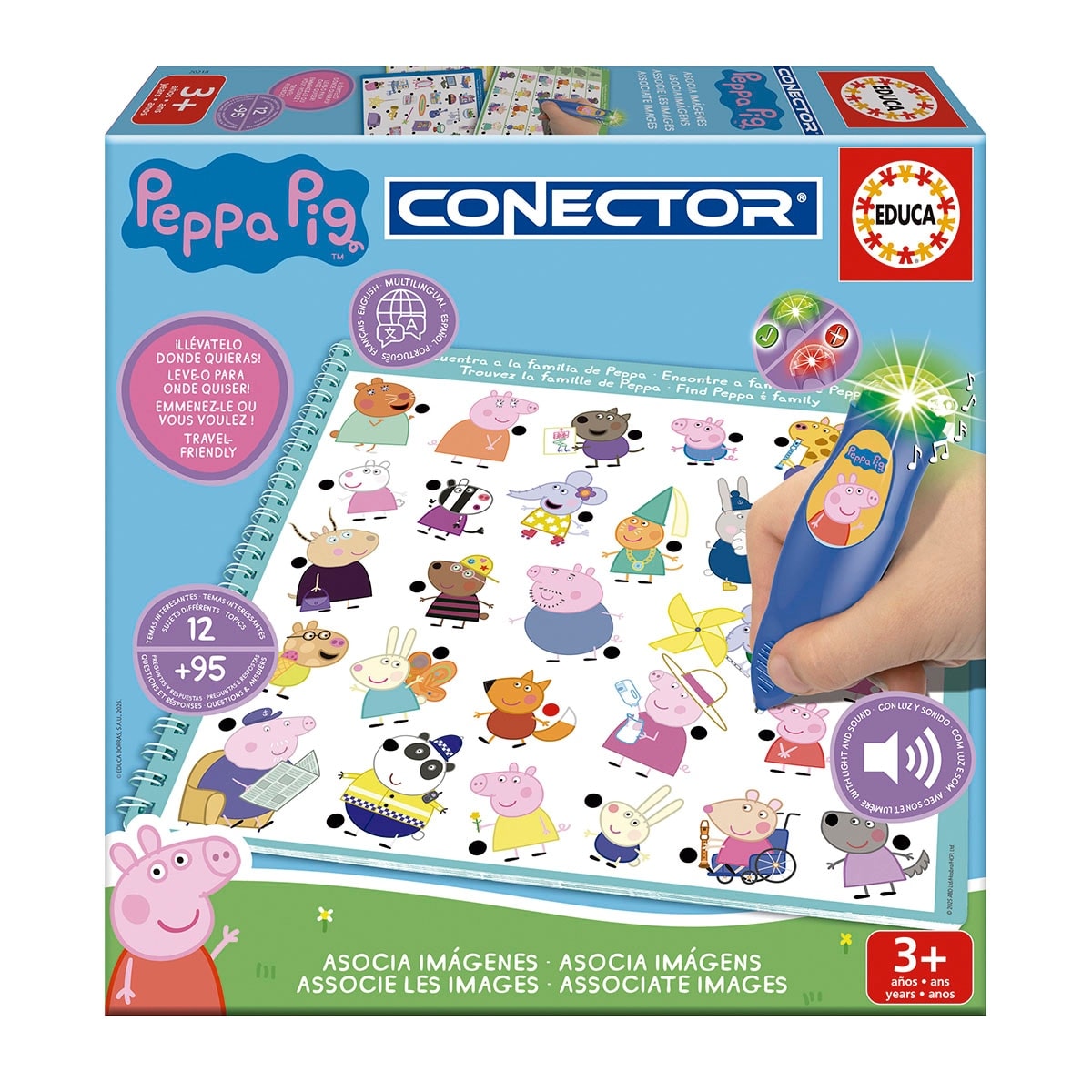 EDUCA - Juego educativo Conector Boli Peppa Pig Educa. - Image 1