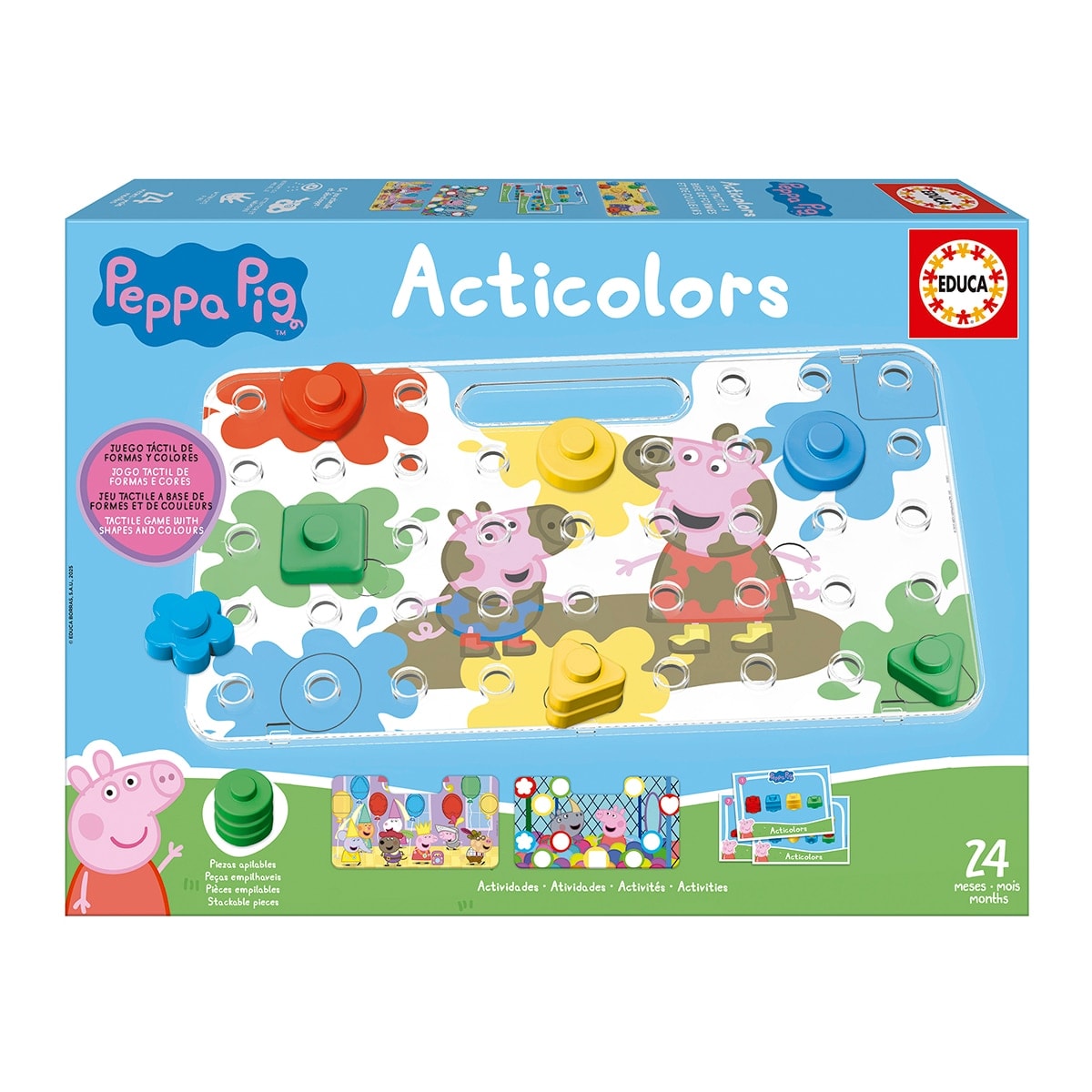 EDUCA - Juego educativo Acticolors Peppa Pig Educa. - Image 1