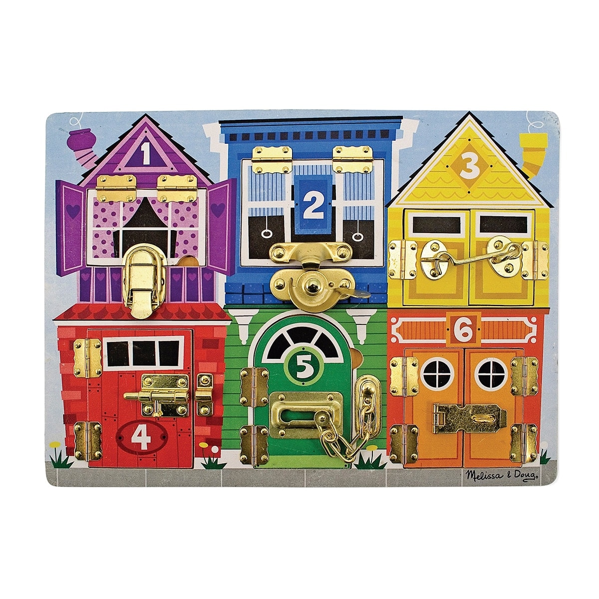 Melissa & Doug - Tablero De Pestillos Melissa & Doug. - Image 1