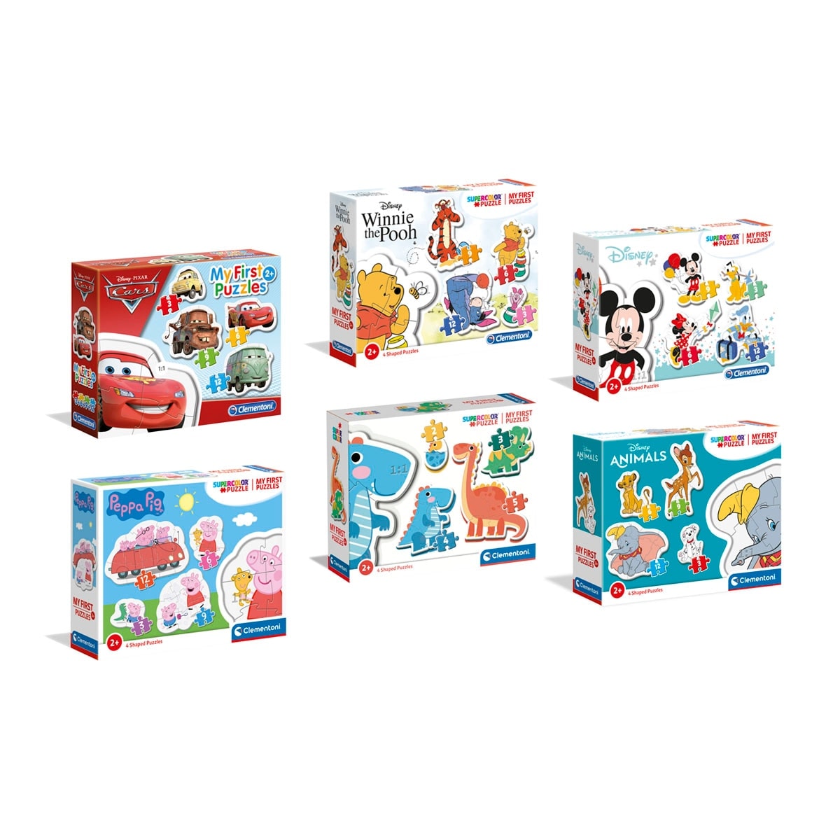Clementoni - Puzzles progresivos 3-6-9-12 piezas Clementoni. - Image 1