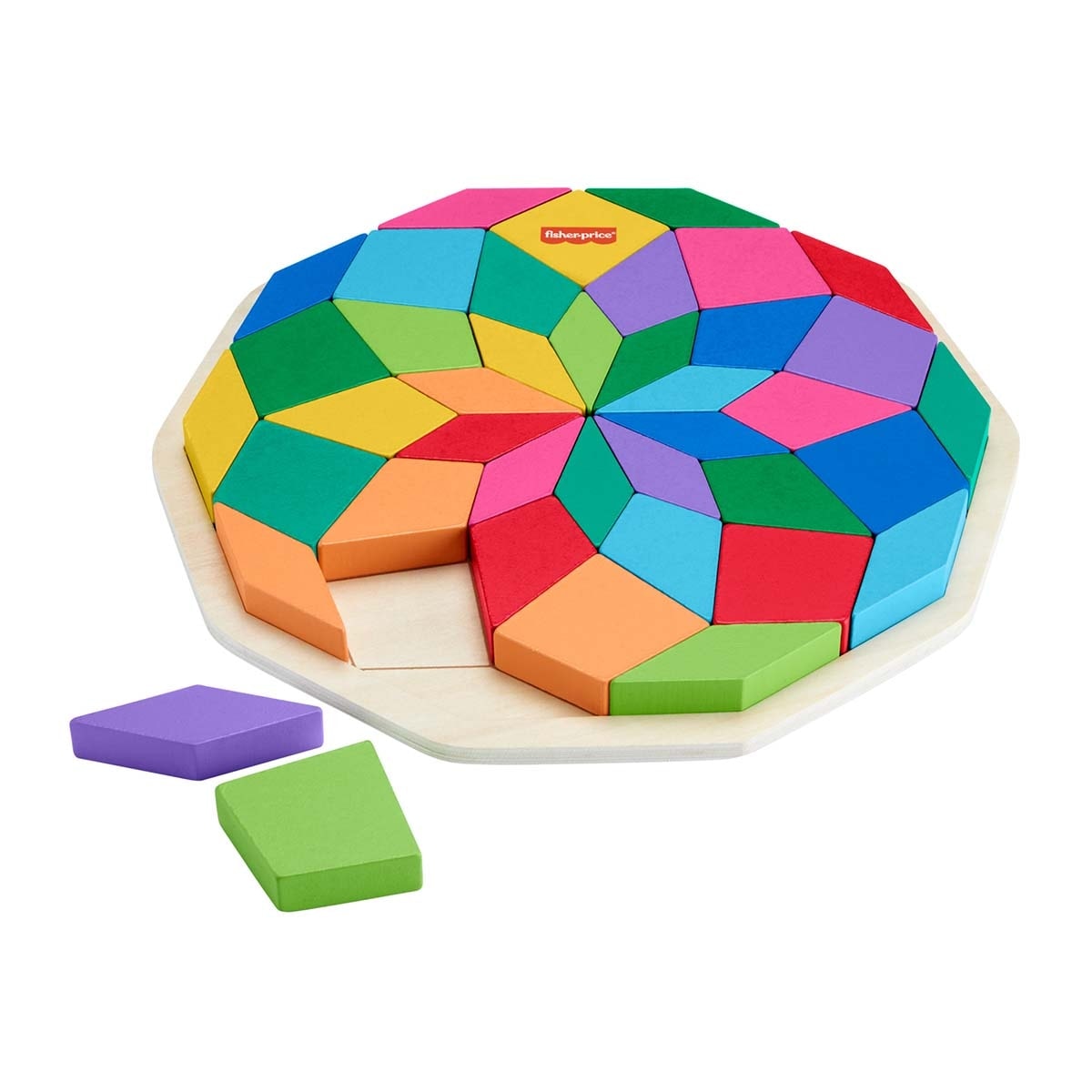 Puzzle madera mandala Fisher-Price - Image 1