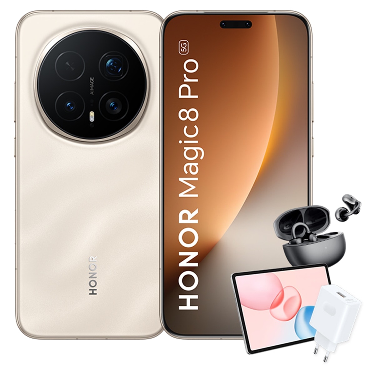 Honor - Honor Magic 8 Pro 12GB + 512 GB móvil libre Bundle. - Image 1