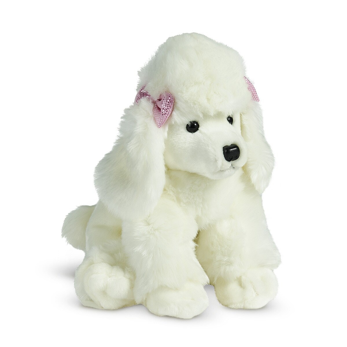 El Corte Inglés - Peluche Perro Poodle Blanco 25 cm El Corte Inglés. - Image 1