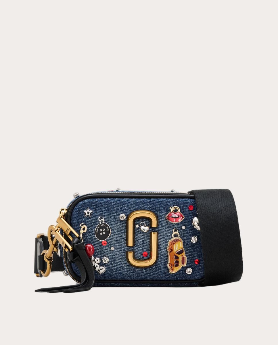 Marc Jacobs - Bandolera Snapshot Denim de piel. - Image 1