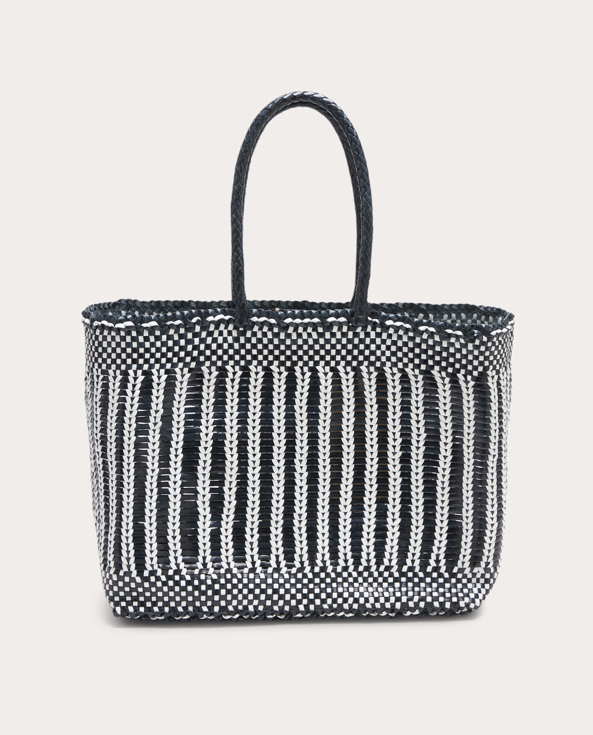 Dragon Diffusion - Bolso shoppin Bali Basket de piel. - Image 1
