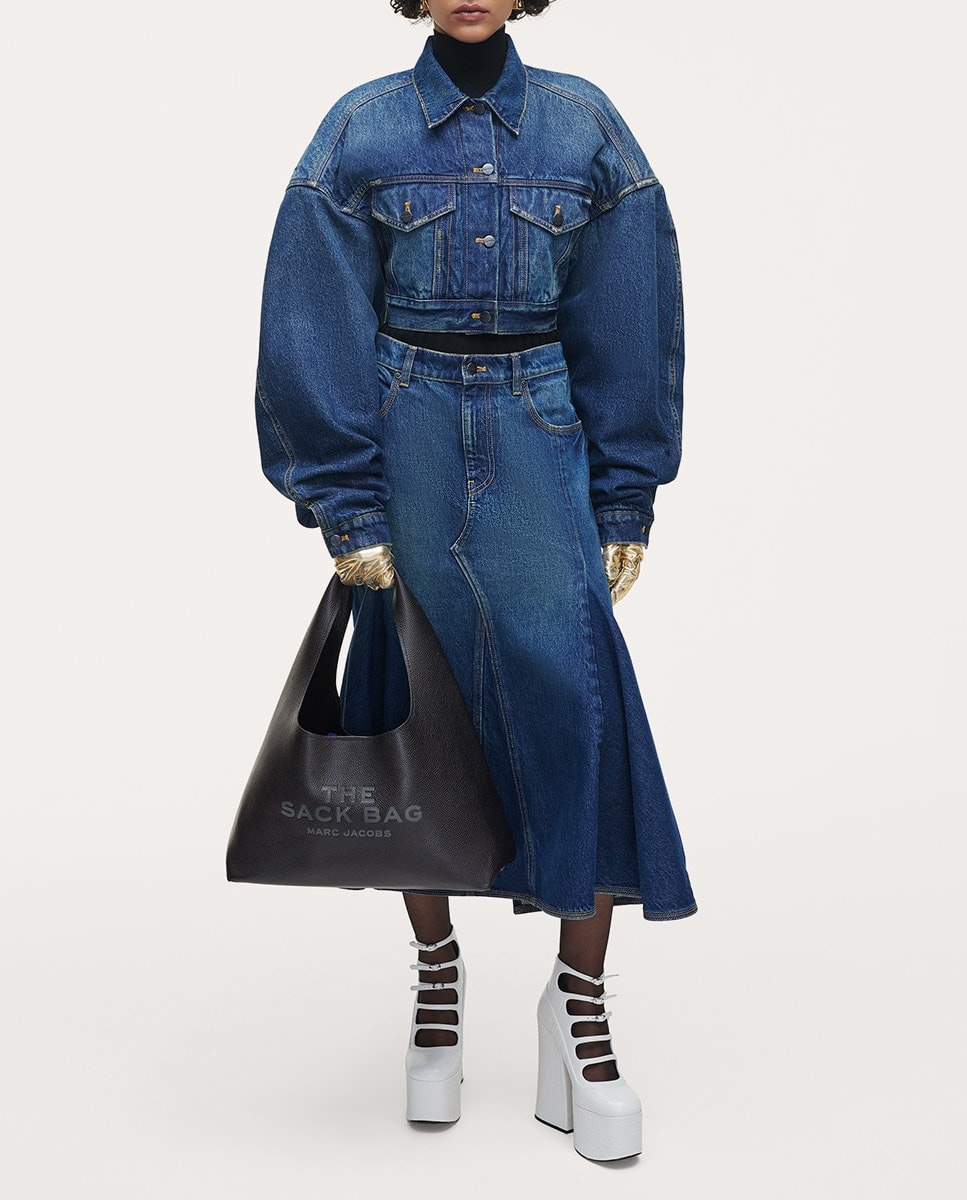Marc Jacobs - Bolso de hombro The Sack de piel. - Image 1